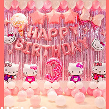 Load image into Gallery viewer, Tinsel Foil Fringe Curtains, 2 Packs Metallic Streamers Backdrop Aluminum Foil Stripe Curtain, 1 x 2m/ 3.3 x 6.6ft Photo Decoration Set for Wedding Birthday Baby Shower Halloween Christmas Party(Pink)