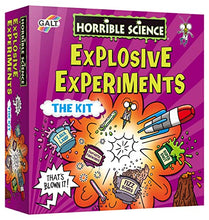 Load image into Gallery viewer, Galt Toys, Horrible Science - Explosive Experiments, Science Kit for Kids, Ages 8 Years Plus