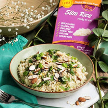 Load image into Gallery viewer, Eat Water Slim Noodles, Fettucine, Penne, Spaghetti & Rice 270g Organic (3 of Each) - Gluten Free Konjac Flour Keto Paleo DIet - Low Carb Zero Calorie Fat Free Ready To Eat Meal