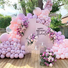 Load image into Gallery viewer, Double Stuffed Lilac Pink Balloon Arch Kit Macaron Pink Lavender Latex Balloon Garland Kit Baby Pink Balloons For Pink Theme Birthday Engagement bachelorette Garden Party Bridal Shower Decorations