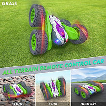 Load image into Gallery viewer, Baztoy Remote Control Car Toys Kids Boys 4WD Electronic 2.4GHz RC Crawler Racing Car Rechargeable Offroad Fast RC Car Stunt Vehicles Games Children 3-12 Year Old Birthday Gift Present Indoor Outdoor