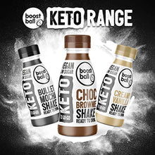 Load image into Gallery viewer, Boostballs Keto Shake, Ready To Drink Chocolate Brownie Shake, Vegan, Keto, Low Sugar Shake, Pack of 12, 310 ml