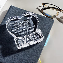 Load image into Gallery viewer, Crystal Birthday Gift for Dad, Father's Day Gifts from Daughter, Paperweight with DAD Letters