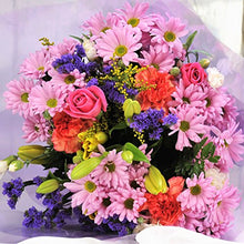 Load image into Gallery viewer, Homeland Florists Value Mixed Fresh Flowers Delivered UK Next Day, Stunning Floral Bouquet, Beautiful Birthday or Thank You Gift, M