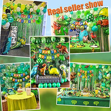 Load image into Gallery viewer, Gerlish Dinosaur Birthday Party Decorations Dinosaur Party Supplies Dinosaur Balloons for Kids Birthday Theme Party Favors
