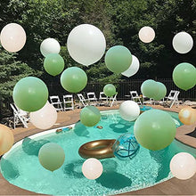 Load image into Gallery viewer, WINAROI Green Balloon Arch Garland Kit,108pcs Green Balloons ,Gold Balloons Coffee Balloons and Ivory White Balloons for Birthday Party, Baby Showers,Graduation Ceremony and Wedding