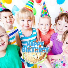 Load image into Gallery viewer, Blippi Birthday Party Supplies, 32Pcs Party Supplies Birthday Decorations, Party Pack for Kids, with Happy Birthday Banner, Cake Toppers, Balloon