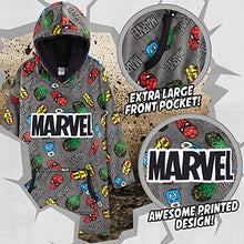 Load image into Gallery viewer, Marvel Hoodies for Boys, Fleece Oversized Blanket Hoodie Avengers Gifts for Boys Grey