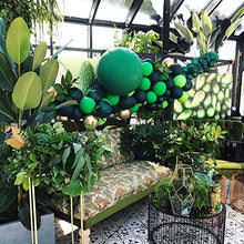 Load image into Gallery viewer, Yiran Jungle Safari Theme Balloon Garland Arch Kit Birthday Party Decorations 78pcs Green and Gold Balloons 16Ft Long for Kids Boys Baby Shower