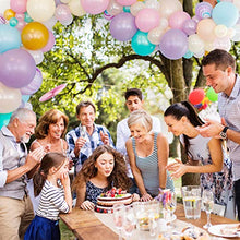 Load image into Gallery viewer, GREMAG Balloons Arch Kit, 100PCS Purple Pink Green Balloon Garland Kit Balloons Arch Kit, Latex Balloons Party Balloons for Birthday Decoration Party Supplies Wedding Party Decoration Supplies