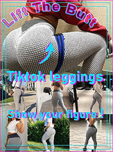 Load image into Gallery viewer, TRENDOUX Tiktok Trend Leggings UK, Leggings for Women UK, Anti Cellulite Bun Shaper Yoga Pants for Running Cycling Workout Walking, Honeycomb Leggings - Gray M