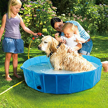 Load image into Gallery viewer, Pet Prime Foldable Pet Dog Swimming Pool 120 X 30 CM Pet Paddling Pool Portable Outdoor Garden Pool for Dogs Cats Pet Bath Tub…