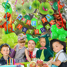 Load image into Gallery viewer, Gerlish Dinosaur Birthday Party Decorations Dinosaur Party Supplies Dinosaur Balloons for Kids Birthday Theme Party Favors