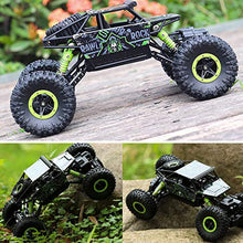 Load image into Gallery viewer, SZJJX RC Crawler Car Toy Gift for 6-12 Years Old Kids, 2.4Ghz 4WD Off-Road Remote Control Car Monster Truck Toy with 2 Batteries for Boys Girls-Green