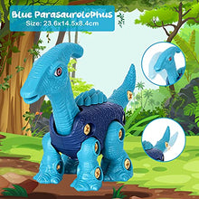 Load image into Gallery viewer, Wstbspsm 3 Pack Take Apart Dinosaur Toys for Kids Toddlers, Dinosaur Toys for Kids Learning Educational Building construction Sets with Screw for Age 3-8 Year