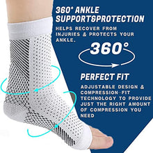 Load image into Gallery viewer, 3/6 Pairs AmRelieve SootheSocks - Ankle Arch Support Socks, Soothesocks for Neuropathy, Ankle Compression Socks for Men Women, Sock Soothers Pain Relief from Plantar (S/M, 3Pairs D)