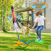 Load image into Gallery viewer, SAITCPRY Boy Toys for 4 5 6 Year Old Girl, Stomp Toy Rockets Toys Boys Toys Age 3-9 Girl Gifts for 3-12 Year Old Girl Kids Toy Age 3 4 5 Sensory Toy Rocket for Kid Outdoor Toy Garden Toy Autism Toy