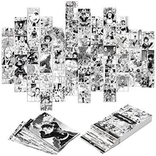 Load image into Gallery viewer, YINGENIVA 50PCS Anime Panel Aesthetic Pictures Wall Collage Kit, Anime Style Photo Collection Collage Dorm Decor for Teens and Young Adults, Wall Prints Kit