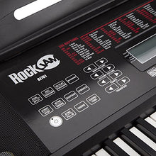Load image into Gallery viewer, RockJam RJ761-SK 61 Key Touch Display Keyboard Piano Kit with Digital Piano Bench, 4.3 in*35.6 in*12.6 in