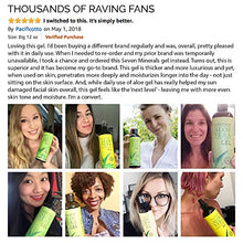 Load image into Gallery viewer, Organic Aloe Vera Gel with 100% Pure Aloe from Freshly Cut Aloe - NO ACRYLATES & CROSSPOLYMERS, so it absorbs rapidly with No sticky residue - Big 355 ml / 12 fl oz