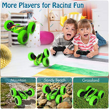 Load image into Gallery viewer, KIDWILL Remote Control Car, 4WD 2.4 Ghz High Speed Electric RC Stunt Car, 360° Double-Side Spinning & Tumbling, LED Headlight, Kids Toy Car for Boys and Girls