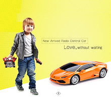Load image into Gallery viewer, RASTAR Lamborghini Remote Control Car, 1:24 RC Lamborghini HURACÁN LP610-4 Toy Car Model Vehicle, Orange