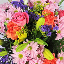 Load image into Gallery viewer, Homeland Florists Value Mixed Fresh Flowers Delivered UK Next Day, Stunning Floral Bouquet, Beautiful Birthday or Thank You Gift, M