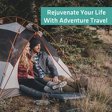 Load image into Gallery viewer, TREKOLOGY UL Camping Mat, Sleeping Pad, Camping Mattress - UL80 Inflatable Airbed Roll Mat Lightweight Camp Mats, Ultralight Single Inflating Bed for a Good Night Sleep