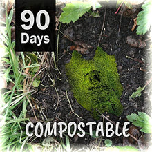 Load image into Gallery viewer, Amazon Brand - Umi Dog Poo Bags with Handles - Certified Home Compostable and Industrial Composting, Unscented and Leak-Proof - 13 x 40 cm with Reusable Dispenser, Pack of 120