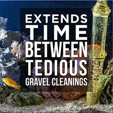 Load image into Gallery viewer, Natural Rapport Aquarium Gravel Cleaner for Fish Tanks - Removes Excess Fish Food and Waste - Naturally Removes Toxins Better than Pump Kits - 2-in-1 Solution Works in Both Freshwater & Saltwater - 16 fl oz (473 mL)