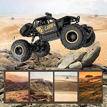 Load image into Gallery viewer, 4DRC C3 RC Cars Remote Control Off Road Monster Truck, Metal Shell Car 2.4Ghz 4WD Dual Motors, All Terrain Hobby Truck with 3 Batteries for 120 Min Play Boy Adult Gifts Toys,Black