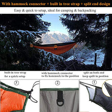 Load image into Gallery viewer, ayamaya Ultralight Hammock Underquilt for Camping Backpacking, 3 Season Under Quilt UQ for Single Person Hammock Warm Under Blanket Sleeping Bag Bottom Insulation - Hammock Camping Gear (Orange)