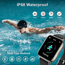 Load image into Gallery viewer, Smart Watch 2021, Fitness Tracker 1.69" Touch Screen Heart Rate Sleep Monitor, IP68 Waterproof Fitness Watch Smartwatch, 24 Modes, Pedometer Activity Trackers Smart Watch for Men Women for Android iOS