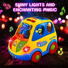 Load image into Gallery viewer, CAEGALKIMY Baby Toys for 1 Years Old Boys Girls Crawling Car Shape Sort Toys 6 12 18 Months Early Education Toys with Musical Light for 1st Birthday Gifts Kids Age 1 2 Years Old
