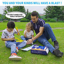 Load image into Gallery viewer, REFUN Toy Rocket Launcher for Kids with 6 Foam Rockets and Toy Air Rocket Launcher, STEM Gift for Boys and Girls Ages 3 Years and Up, Christmas Xmas Easter Egg Gifts Fun Outdoor/ Indoor Toy for Kids