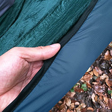 Load image into Gallery viewer, WINGONEER Outdoor All Weather Camping Hammock Insulation NylonSleeping Bag, used as blankets,Camping Military Sleeping Insulate Reflect Heat Parcel hammock - Dark Blue