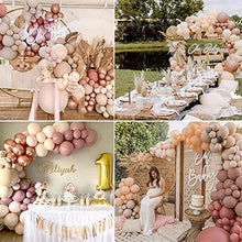 Load image into Gallery viewer, Balloon Arch Garland Kit, Blush Nude Apricot Double-Stuffed Latex Party Balloons for Retro Boho Wedding Baby Shower Bridal Engagement Anniversary Birthday Decorations…