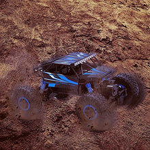 Load image into Gallery viewer, Top Race Remote Control Car For Adults & Kids - RC Monster Truck Buggy With High Speed - Off Road Rock Crawler - Electric 4WD Racing Vehicle Toy with 2.4ghz Technology for Boys Girls Children Blue