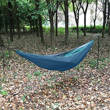 Load image into Gallery viewer, WINGONEER Outdoor All Weather Camping Hammock Insulation NylonSleeping Bag, used as blankets,Camping Military Sleeping Insulate Reflect Heat Parcel hammock - Dark Blue