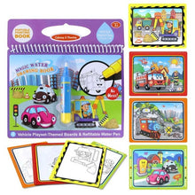 Load image into Gallery viewer, Magic Water Drawing Books Coloring Books Doodle & Magic Pen Painting Drawing Board Children DIY Painting Toys Birthday Gifts