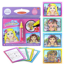 Load image into Gallery viewer, Magic Water Drawing Books Coloring Books Doodle & Magic Pen Painting Drawing Board Children DIY Painting Toys Birthday Gifts