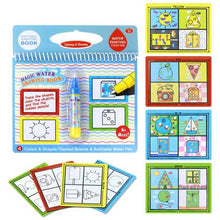Load image into Gallery viewer, Magic Water Drawing Books Coloring Books Doodle & Magic Pen Painting Drawing Board Children DIY Painting Toys Birthday Gifts