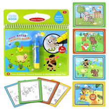 Load image into Gallery viewer, Magic Water Drawing Books Coloring Books Doodle & Magic Pen Painting Drawing Board Children DIY Painting Toys Birthday Gifts