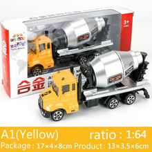 Load image into Gallery viewer, 1PCS Mini Toy Vehicle Model Alloy Diecast Engineering Construction Fire Truck Ambulance Transport Car Educational Children Gifts