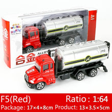 Load image into Gallery viewer, 1PCS Mini Toy Vehicle Model Alloy Diecast Engineering Construction Fire Truck Ambulance Transport Car Educational Children Gifts