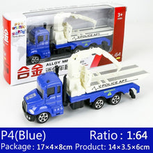 Load image into Gallery viewer, 1PCS Mini Toy Vehicle Model Alloy Diecast Engineering Construction Fire Truck Ambulance Transport Car Educational Children Gifts