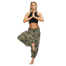 Load image into Gallery viewer, Harem Pants Women's Ladies Casual Summer Loose Trousers Штаны Female Baggy Boho Aladdin Print Casual Fashion Jumpsuit Pants 2021