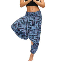 Load image into Gallery viewer, Harem Pants Women's Ladies Casual Summer Loose Trousers Штаны Female Baggy Boho Aladdin Print Casual Fashion Jumpsuit Pants 2021