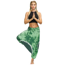 Load image into Gallery viewer, Harem Pants Women's Ladies Casual Summer Loose Trousers Штаны Female Baggy Boho Aladdin Print Casual Fashion Jumpsuit Pants 2021