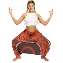 Load image into Gallery viewer, Harem Pants Women's Ladies Casual Summer Loose Trousers Штаны Female Baggy Boho Aladdin Print Casual Fashion Jumpsuit Pants 2021